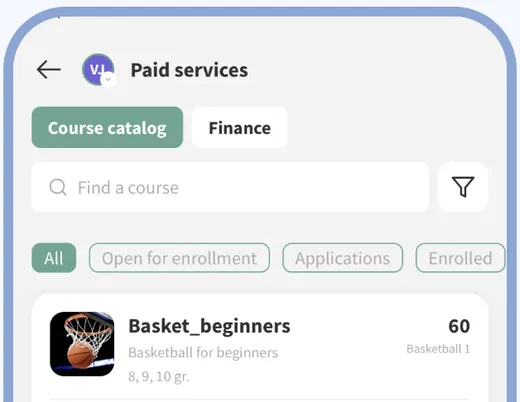 Mojo mobile app: Paid Services